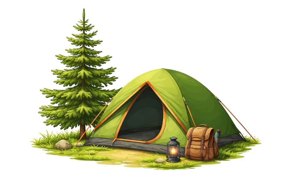 Как собрать палатку