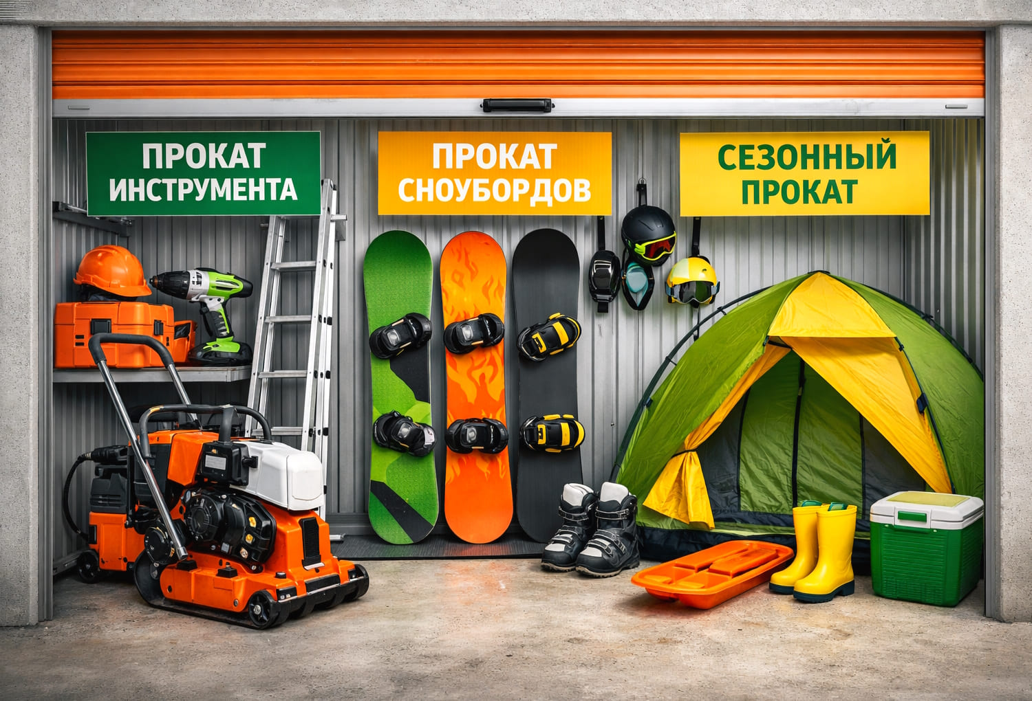 Склад для проката товаров