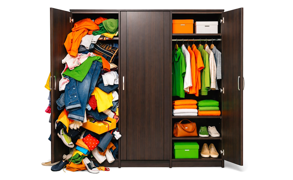 Как хранить вещи в шкафу