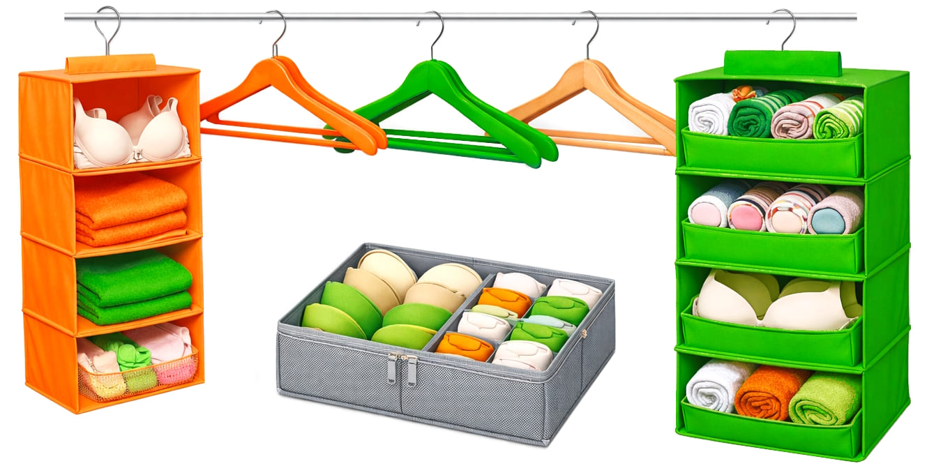 Хранение вещей в шкафу