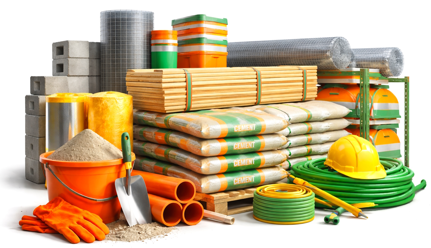 временное хранение стройматериалов