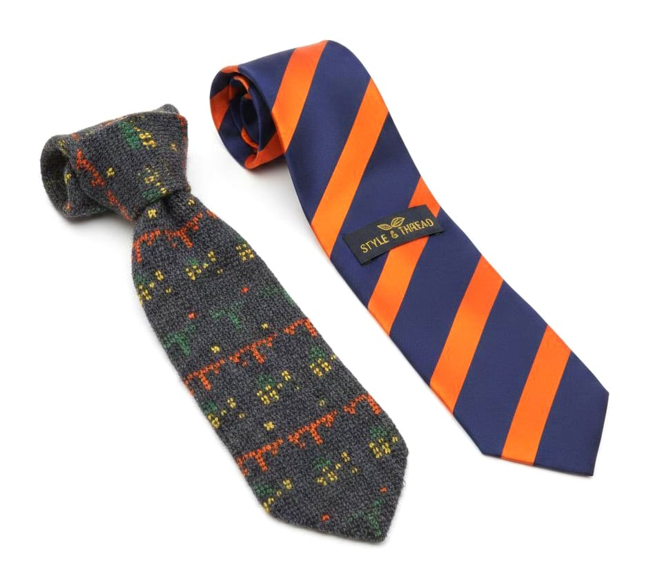 Как хранить трикотажные галстуки