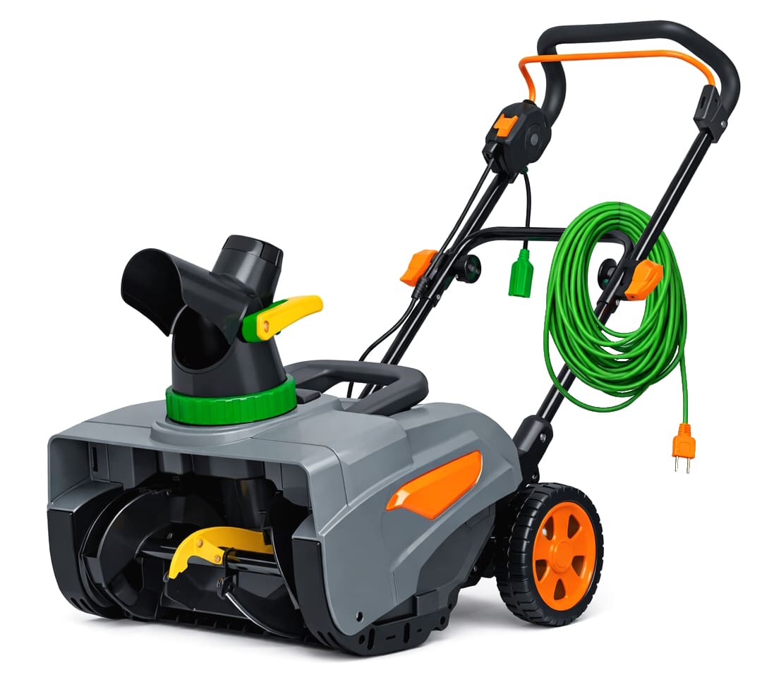 как хранить электрический снегоуборщик