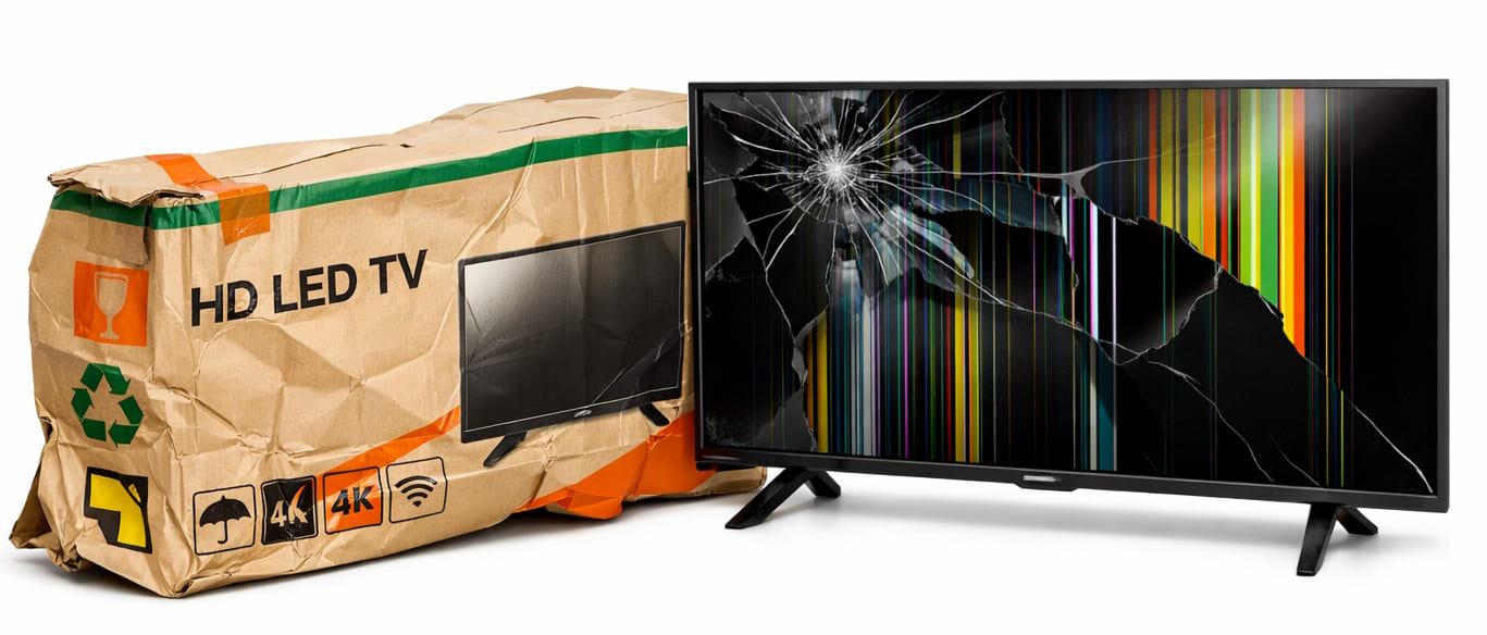 Как перевозить телевизор без коробки.