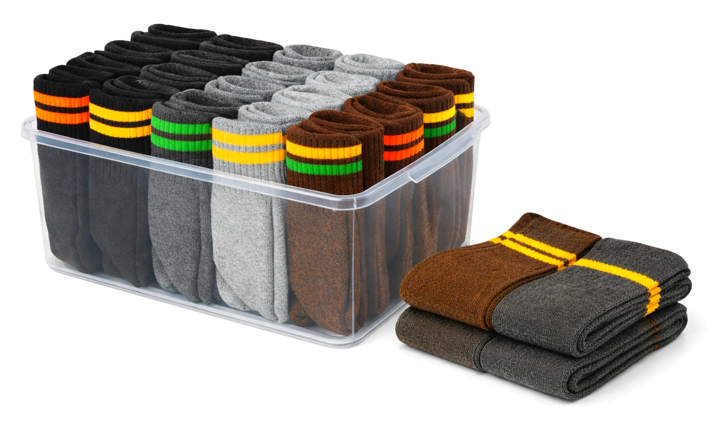 как хранить носки в шкафу