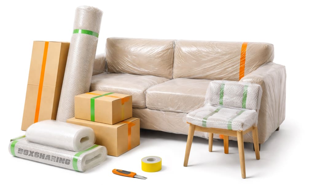 как упаковать мебель при перевозке