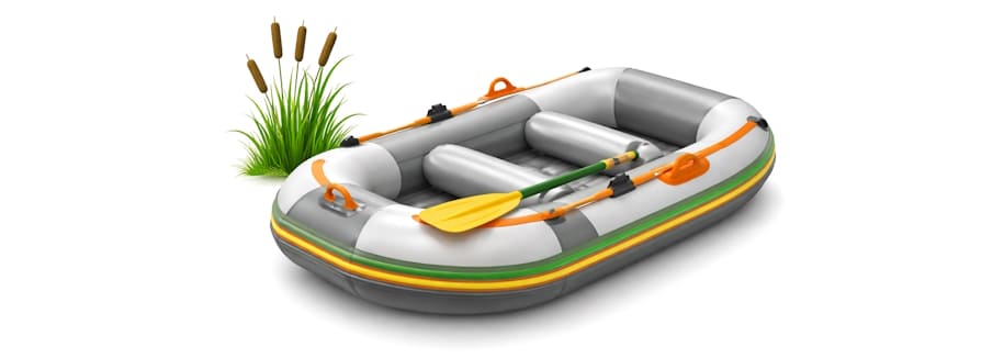 Как хранить надувную лодку